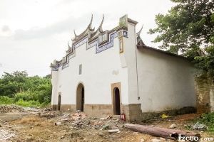 修复中的五帝庙（拍摄：暂不留名 2014年7月）