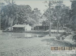 1880年代的放生池及澄心亭（同兴照相馆拍摄）