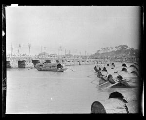1918年，西德尼·甘博（Sidney Gamble）拍摄的万寿桥（来源：杜克大学图书馆藏，西德尼·甘博影集）