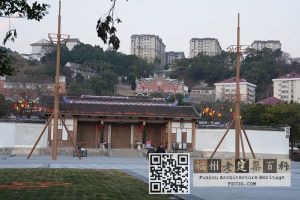 2026年2月，从船政衙门看船政天后宫（来源：林轶南摄）