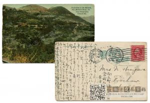1913年日本寄到福州日本人俱乐部的明信片（池志海收藏）