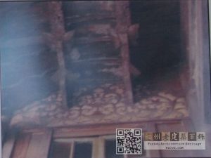 轩廊处的桁机（来源：福州市区优秀近现代建筑保护规划）