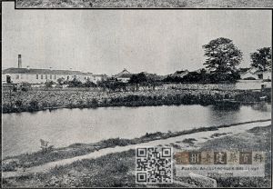 1900年左右拍摄的俄商顺丰茶厂，右侧为广东会馆建筑群（来源：《太阳》第六卷第六号，明治三十三年五月一日发行，林轶南收藏）